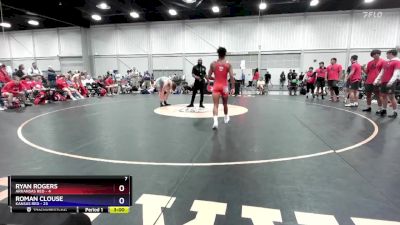 138 lbs 2nd Wrestleback (16 Team) - Ryan Rogers, Arkansas Red vs Roman Clouse, Kansas Red