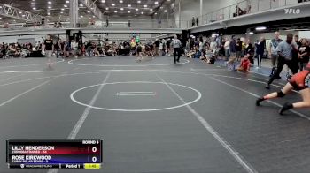 107 lbs Round 4 (8 Team) - Lilly Henderson, Cordoba Trained vs Rose Kirkwood, Curby Polar Bears