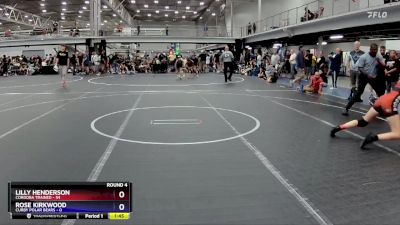 107 lbs Round 4 (8 Team) - Lilly Henderson, Cordoba Trained vs Rose Kirkwood, Curby Polar Bears