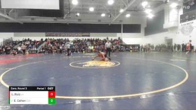 113 lbs Cons. Round 3 - Etai Cohen, El Camino Real vs Logann Ruiz, Los Alamitos