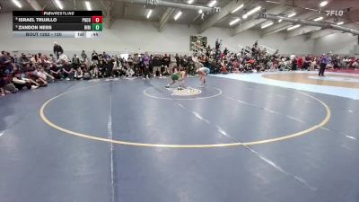 120 lbs Cons. Round 6 - Zandon Ness, Riverdale Ridge vs Israel Trujillo, Pueblo County