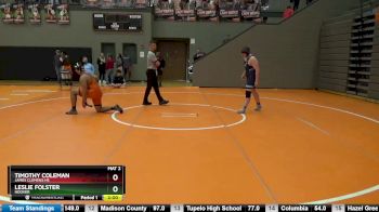 222 lbs Round 5 - Timothy Coleman, James Clemens HS vs Leslie Folster, Hoover