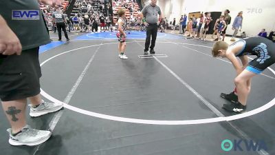 76-80 lbs Semifinal - Brexton Niday, Bartlesville Wrestling Club vs Kade Church, Skiatook Youth Wrestling