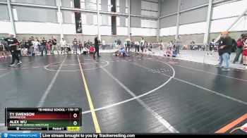 170-171 lbs Round 2 - Alex Wu, Sunnyside Ironman Wrestling vs Ty Swenson, Washington