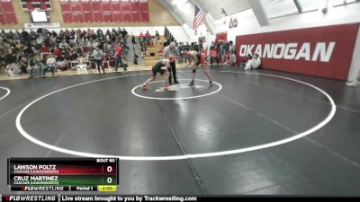 113 1A Semifinal - Cruz Martinez, Cascade (Leavenworth) vs Lawson Poltz, Cascade (Leavenworth)