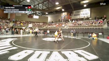 Cons. Round 2 - Nevaeh Sampson, San Juan vs Mayte Pena, Utah Military Academy