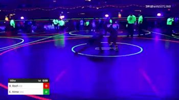 88 lbs 3rd Place - Ruby Roof, Red Venom vs Emberlyn Atma, Takedown Elite