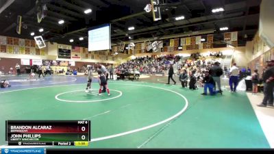 77/84 Semifinal - Jesse Rodriguez, Socal Grappling Wrestling Club vs Josiah White, Team SoCal