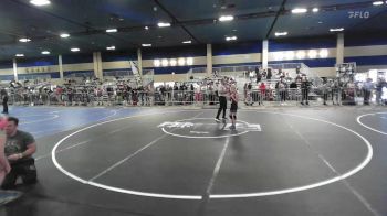 72 lbs Round Of 16 - Mia Montes, Yucaipa Thunder WC vs Lilly Rollans, Gold Rush Wr Ac