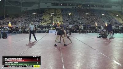 165 lbs Quarters & 1st Wb (16 Team) - Travis Waldner, Montana State-Northern vs Michael Fox, Eastern Oregon University (OR)