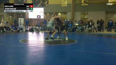 215 lbs Ayden Muller, Sheridan vs Zach Long, Bismarck St Mary`s
