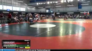 182 lbs Round 5 (6 Team) - Landon Spivey, Alabama Elite Gold vs Donald Burnett, Techfall Wrestling Club