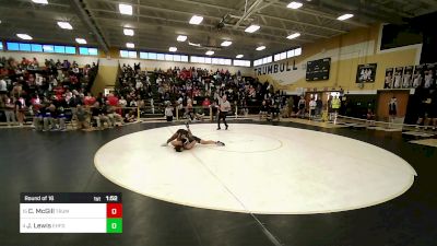 165 lbs Round Of 16 - Connor McGill, Trumbull vs Jesean Lewis, East Hartford