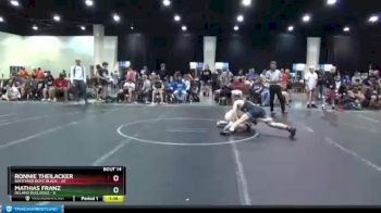 145 lbs Round 4 (8 Team) - Ronnie Theilacker, Backyard Boyz Black vs Mathias Franz, Deland Bulldogs
