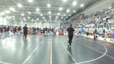 50.2-53.6 lbs Cons. Semis - Dru Dunigan, UP Outlaw WC vs Ruby Ovechka, Sons & Daughters Wrestling Club