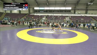 124 lbs Quarterfinal - Lauren Nguyen, Sacred Heart vs Liliana Zaku-Ramos, Felician