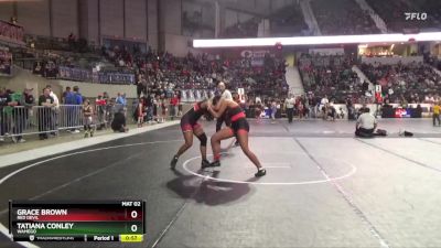 150 lbs Cons. Round 2 - Grace Brown, Red Devil vs Tatiana Conley, Wamego