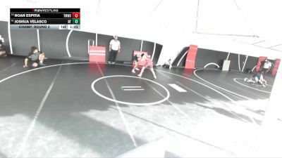 144 lbs Champ. Round 2 - Noah Espitia, Titan Mercury Wrestling Club vs Joshua Velasco, North Torrance