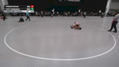 120 lbs Cons. Sub-rd Of 16 - Hoyt Harshman, Mat Demon Wrestling Club vs Hudson Bragg, Bear Cave Wrestling Club