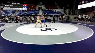 126 lbs Champ. Rd Of 64 - Storm Rieck, KS vs Jace Reed, OK