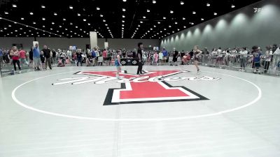 80-90 lbs Champ. Round 1 - Laneigh Jo Cartwright, Midwest City Elite vs Sophia McMullin, Rogue Warrior Wrestling