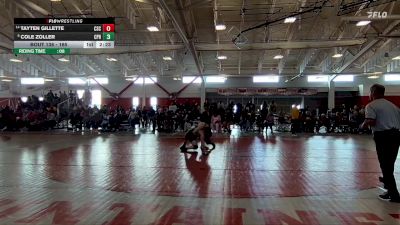 165 lbs Cons. Round 3 - Tayten Gillette, Chadron State vs Cole Zoller, Cal Poly Humboldt