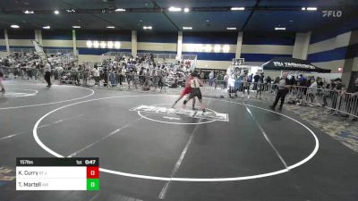 157 lbs Consi Of 64 #1 - Kaden Curry, St John Bosco vs Tj Martell, Air Academy