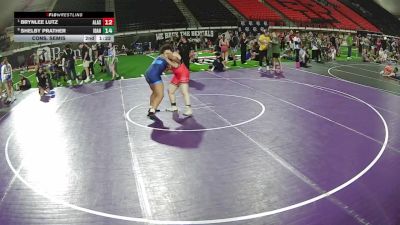 190 lbs Champ. Round 4 - Isabelle Rodela vs Madilyn Juelke, Montana