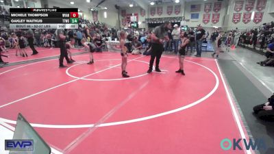 88 lbs Rr Rnd 3 - Kaili Prose, Jay Wrestling Club vs Mia Arnold, Sperry Wrestling Club