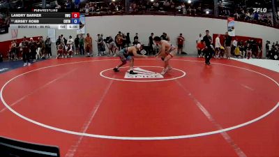 86 kg Champ. Round 4 - Landry Barker, Dubuque Wrestling Club vs Jersey Robb, Cowboy RTC/ Titan Mercury Wrestling Club (TMWC)
