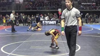 57 lbs Round Of 16 - Juanito Lopez, Espanola Junior Wrestling vs Sam Mosley, Manzano Monarch Wrestling