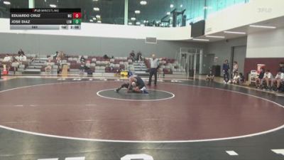141 lbs Semis & 3rd Wb (16 Team) - Jose Diaz, Lemoore College vs Eduardo Cruz, Moorpark College