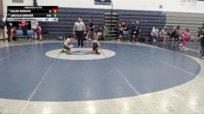 70 lbs Champ. Round 2 - Ralen Benson, Kuna Klub vs Lincoln DeBoer, Fighting Squirrels Wrestling Club