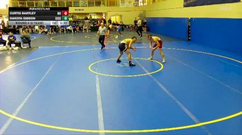 141 lbs Round 2 (6 Team) - Dakota Gibson, Cloud County Community College vs Curtis Bartley, North Idaho College