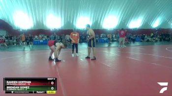 285 lbs Round 2 (6 Team) - Brendan Gomez, Glenbrook South 2 vs Randen Hoffman, Weyauwega-Fremont