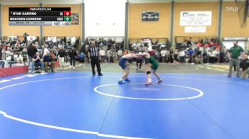 120 lbs Round Of 16 - Ryan Cantino, South Kingstown vs Brayden Johnson, Chariho
