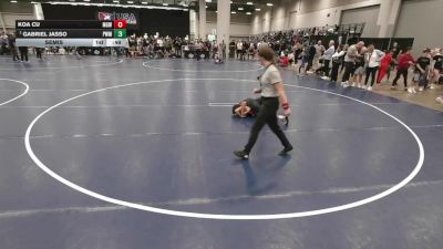 82 lbs Semis - Gabriel Jasso, Pursuit Wrestling Minnesota vs Koa Cu, Monster Garage Wrestling
