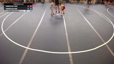 58 lbs Champ. Round 1 - Keaton Lanik, MN Elite vs Vinny Larsen, MN Elite