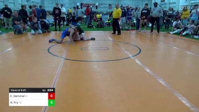 E-125 lbs Consi Of 8 #1 - Carson Gemmel, MI vs Hudson Fry, TN