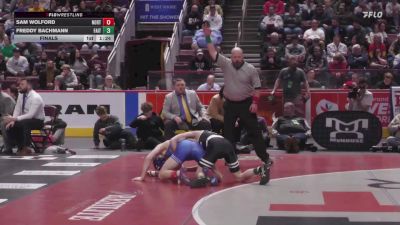 114 lbs Final - Sam Wolford, Northern Lebanon vs Freddy Bachmann, Faith Christian