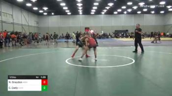 125 lbs Prelims - Nickolas Graydon, Team Aggression vs Caleb Cady, Askren Wrestling Academy