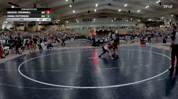 235 lbs Semis & 1st Wb (8 Team) - Abagail Cromwell, Maryville High School vs Jonna Patterson, Blackman High School