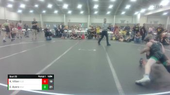 105 lbs Round 5 (10 Team) - Kenny Villon, Florida Scorpions vs Elliot Byers, River City Wrestling