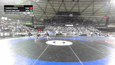 Boys 4A 157 lbs Cons. Round 2 - Nacho Arellano, Lake Stevens vs Hunter Owens, Yelm