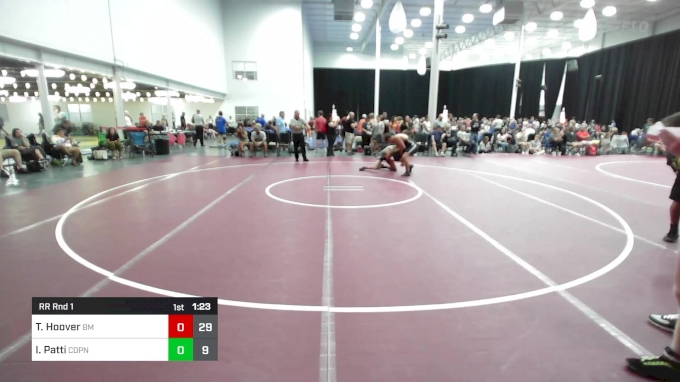 159 lbs Rr Rnd 1 - Trent Hoover, Bishop McCort vs Isak Patti, Central ...