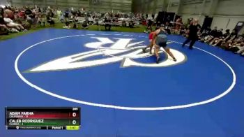 285 lbs Placement Matches (16 Team) - Adam Farha, California vs Caleb Rodriguez, Florida