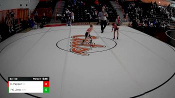 8U - 50 lbs Round 1 - Waylon Jano, Somerset vs Cade Pepper, Mt. Pleasant