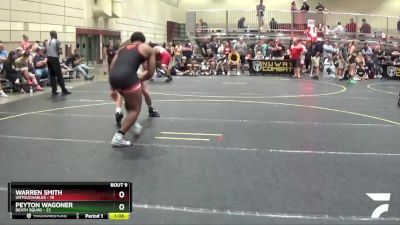 180 lbs Round 3 (6 Team) - Peyton Wagoner, Death Squad vs Warren Smith, Untouchables