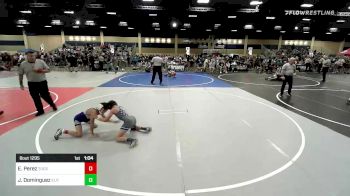 86 lbs Final - Ernesto Perez, Tucson Cyclones vs Jacob Dominguez, Elite Force Wrestling Club