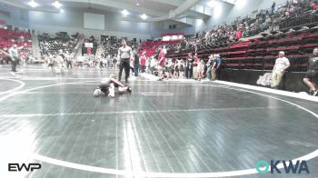 55 lbs Semifinal - Case Williams, Barnsdall Youth Wrestling vs Leonardo Hess, Verdigris Youth Wrestling